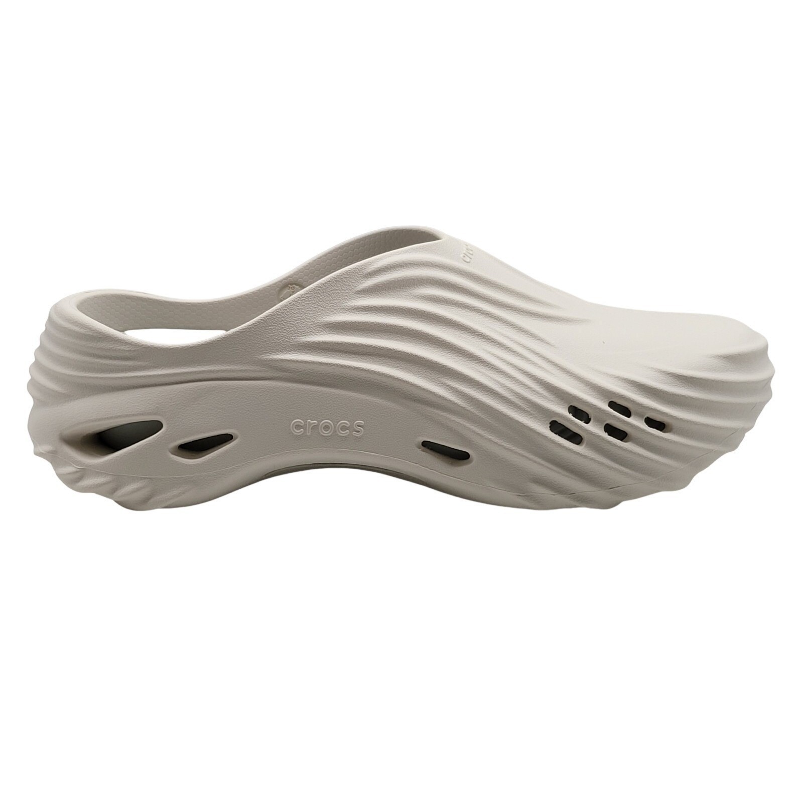 Crocs Echo Wave Clogs Men12 Atmosphere White 210521-1ft Slipon